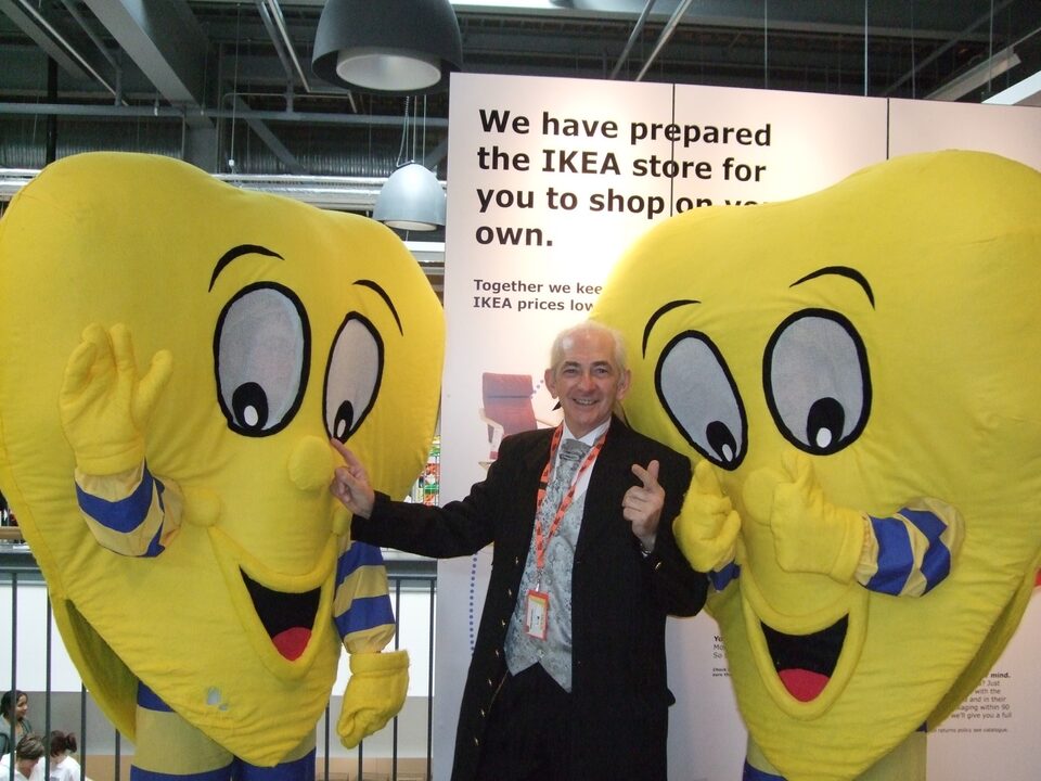 Commercial magic event performance